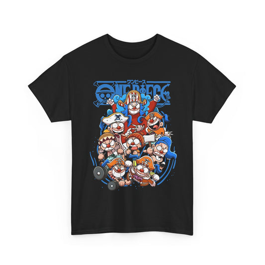 Buggy the Star Clown One Piece T-Shirt – 100% Cotton Anime Tee for Fans of the Grand Line