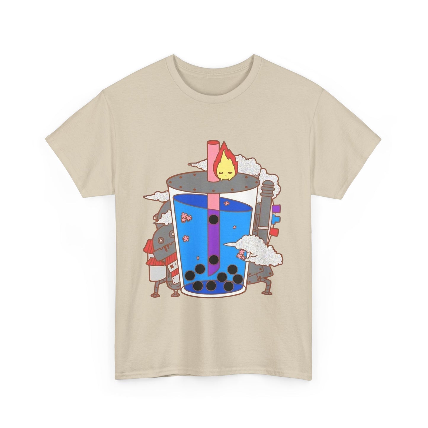 Howl’s Moving Castle Smoothie T-Shirt | 100% Cotton Studio Ghibli Anime Tee