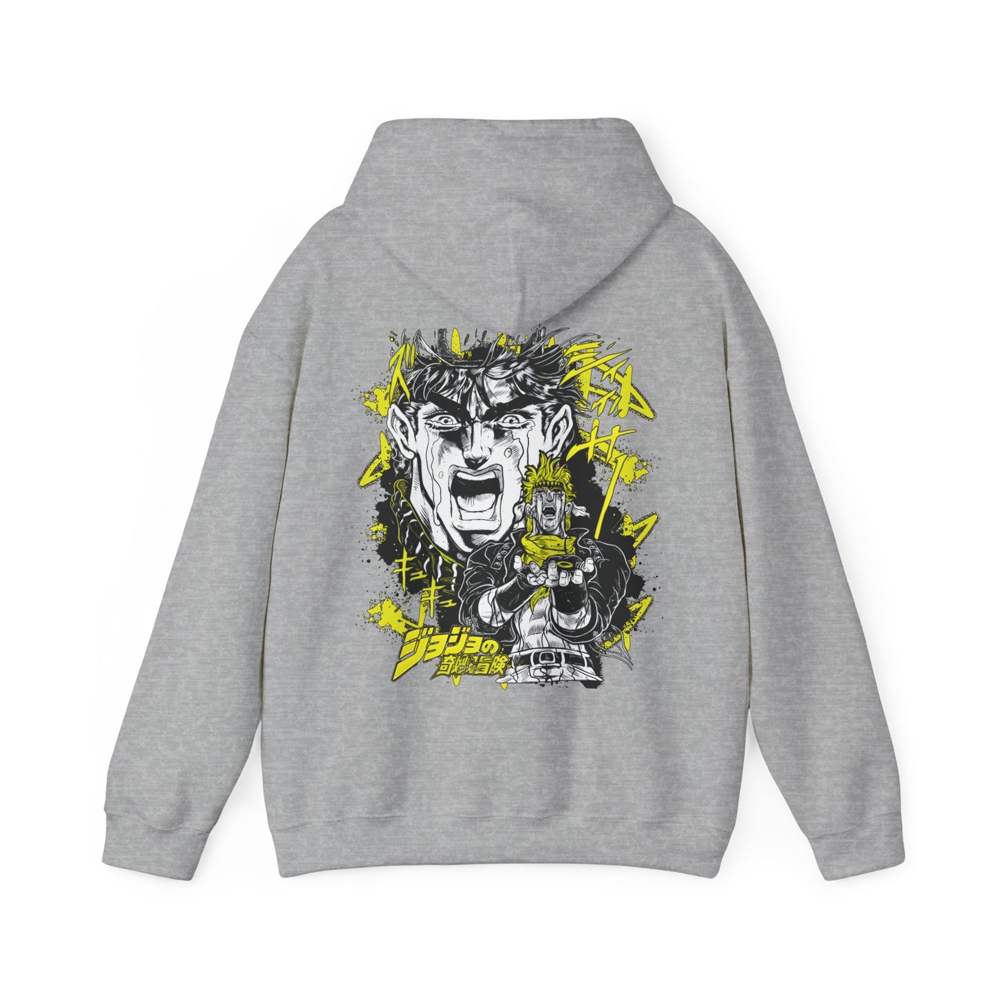 Joestar Back Print Hoodie – 100% Cotton JoJo’s Bizarre Adventure Anime Streetwear