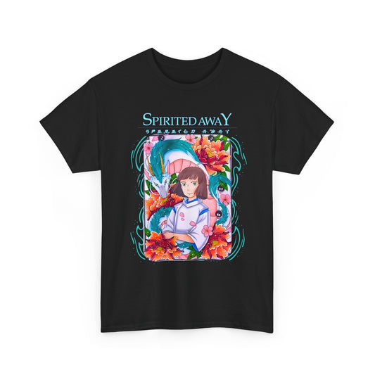 Haku Ghibli Art T-Shirt | 100% Cotton Spirited Away Dragon Anime Tee