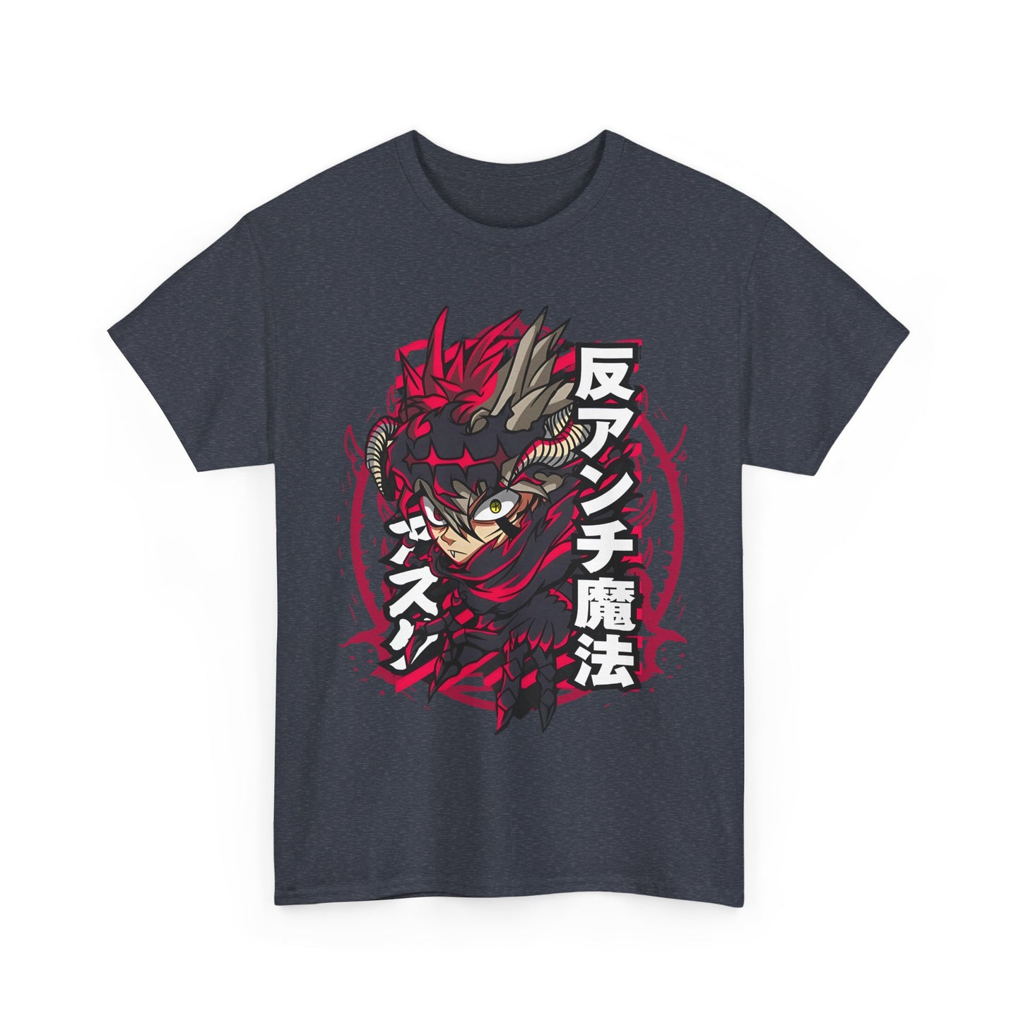 Asta Black Clover T-Shirt – 100% Cotton Anime Tee for Magic Knight Fans