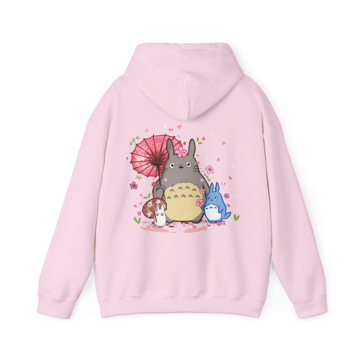 My Neighbor Totoro Studio Ghibli Hoodie – 100% Cotton Gildan 18500 with Back Print