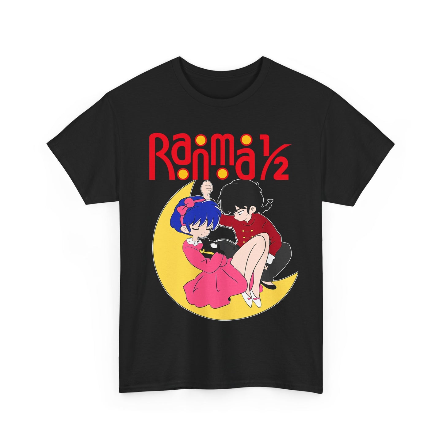 Ranma ½ Love T-Shirt – 100% Cotton Anime Tee Featuring Romantic Classic Art