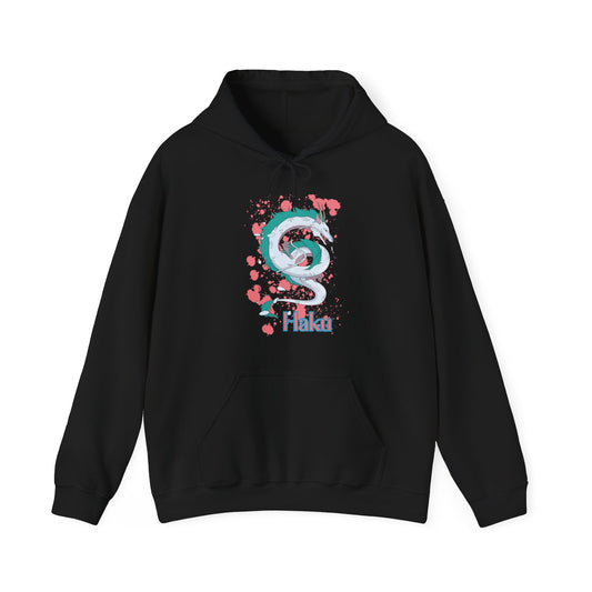 Haku Hoodie – 100% Cotton Spirited Away Dragon Hoodie | Studio Ghibli Anime Apparel