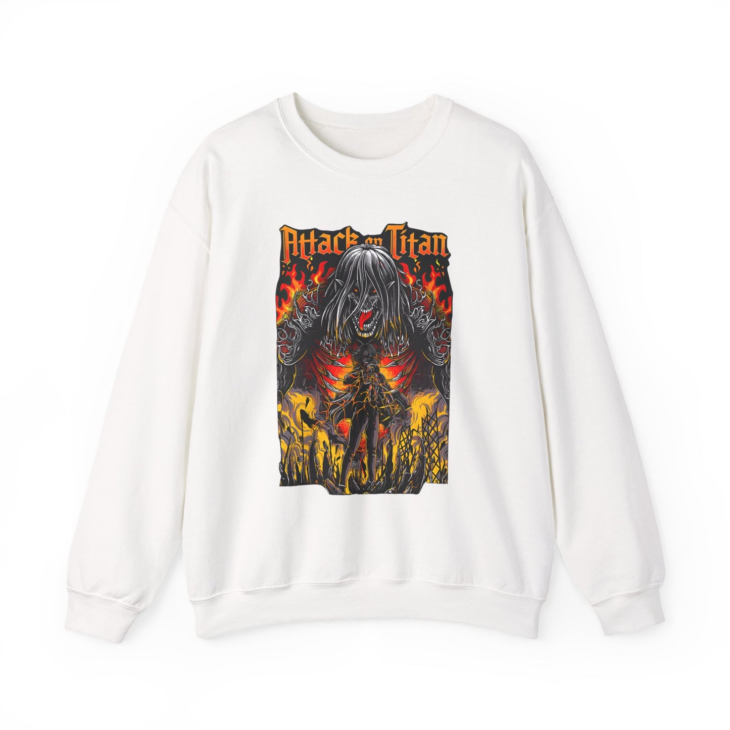 Eren Jaeger Sweatshirt – 100% Cotton Attack on Titan Anime Pullover