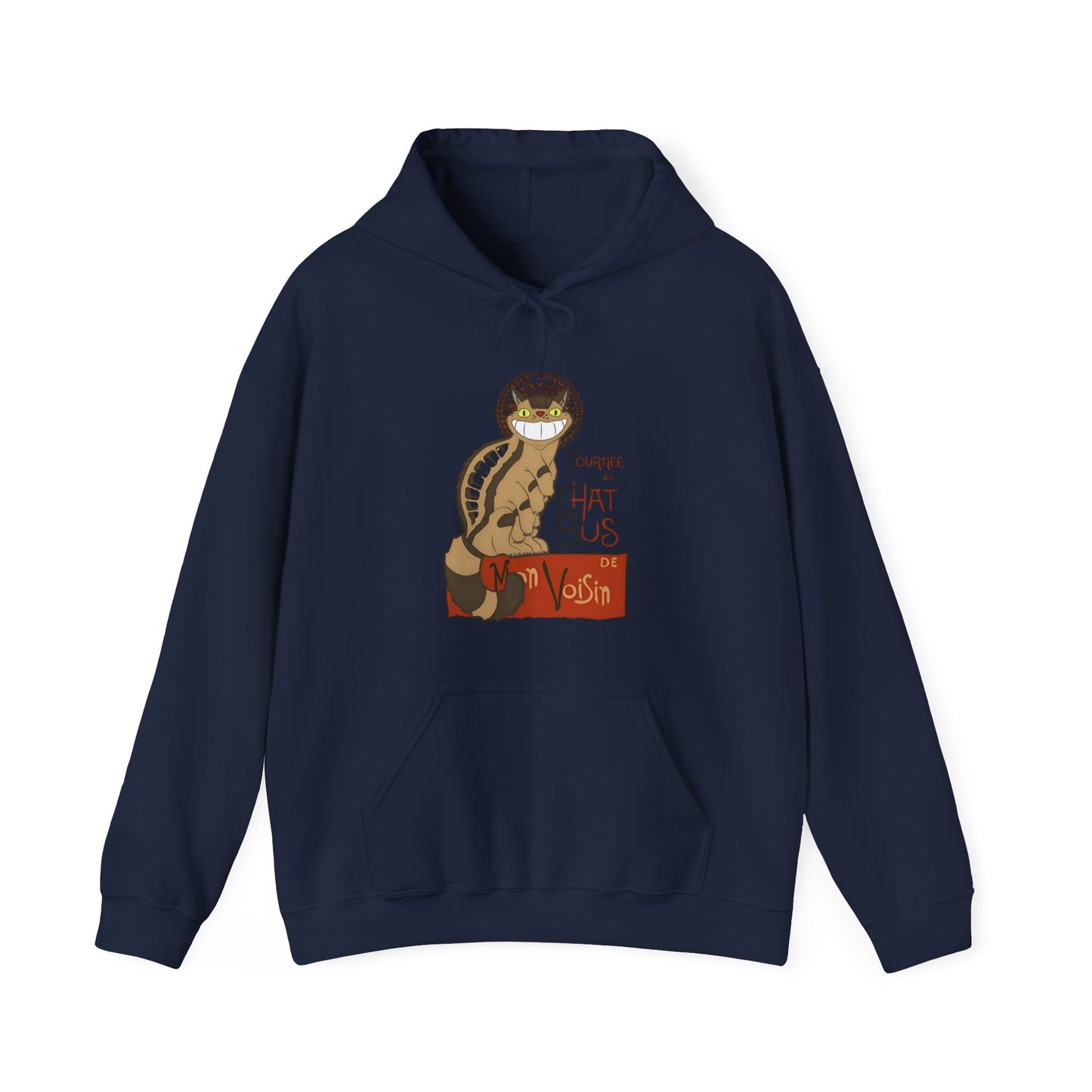 Catbus Studio Ghibli Hoodie – 100% Cotton My Neighbor Totoro Hoodie for Anime and Ghibli Fans