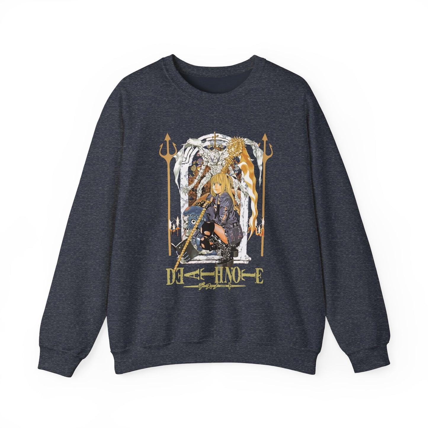 Misa Amane Death Note Sweatshirt – 100% Cotton Anime Pullover for Gothic & Otaku Style