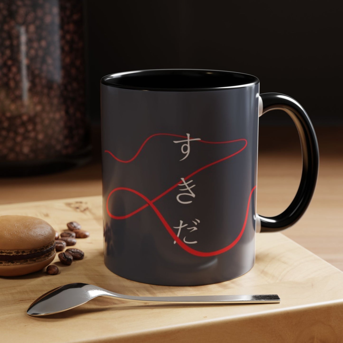 Your Name Accent Mug – Kimi no Na wa Color Handle Cup 11oz & 15oz – Romantic Anime Sky Scene Gift