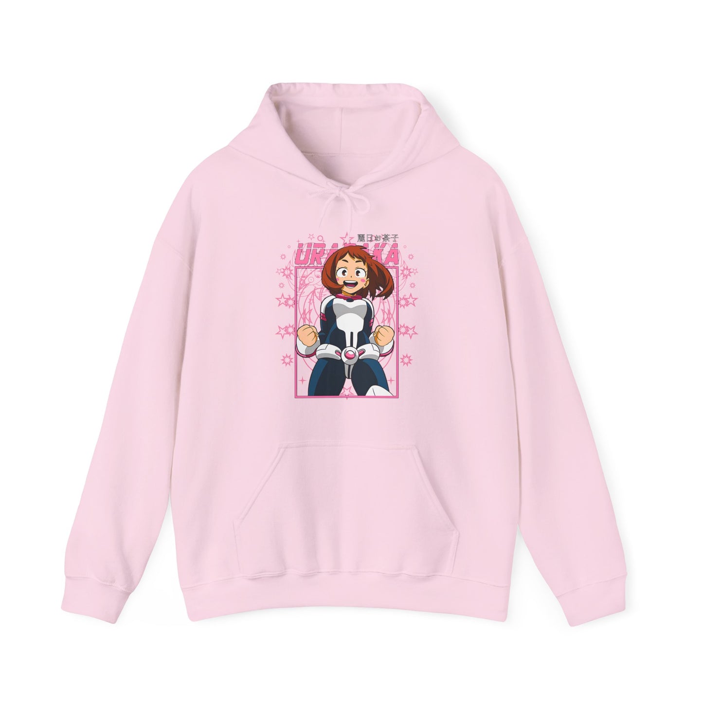Ochaco Uraraka Hoodie – 100% Cotton Gildan 18500 | My Hero Academia Anime Hoodie for True Fans