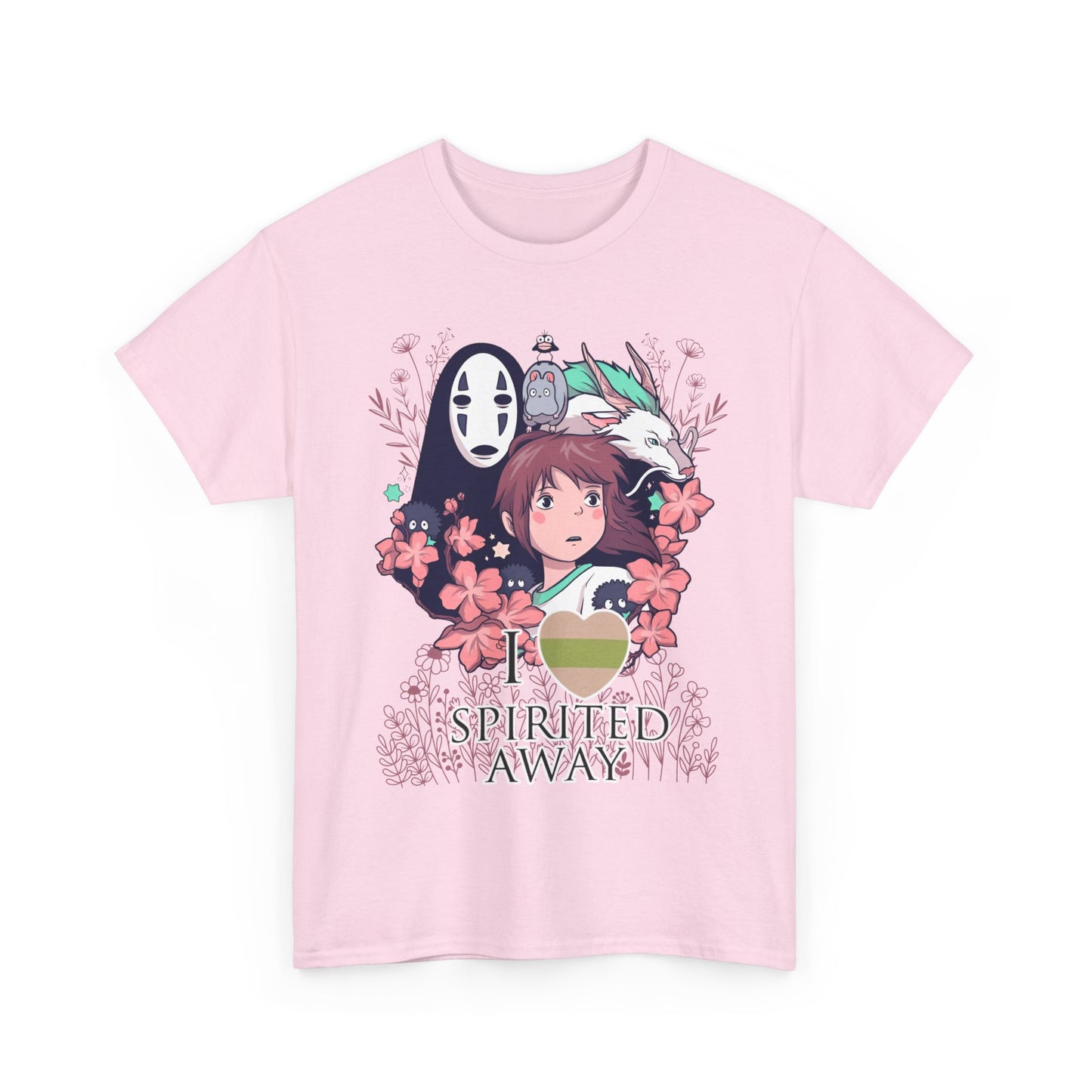 Spirited Away T-Shirt 100% Cotton Studio Ghibli Anime Tee