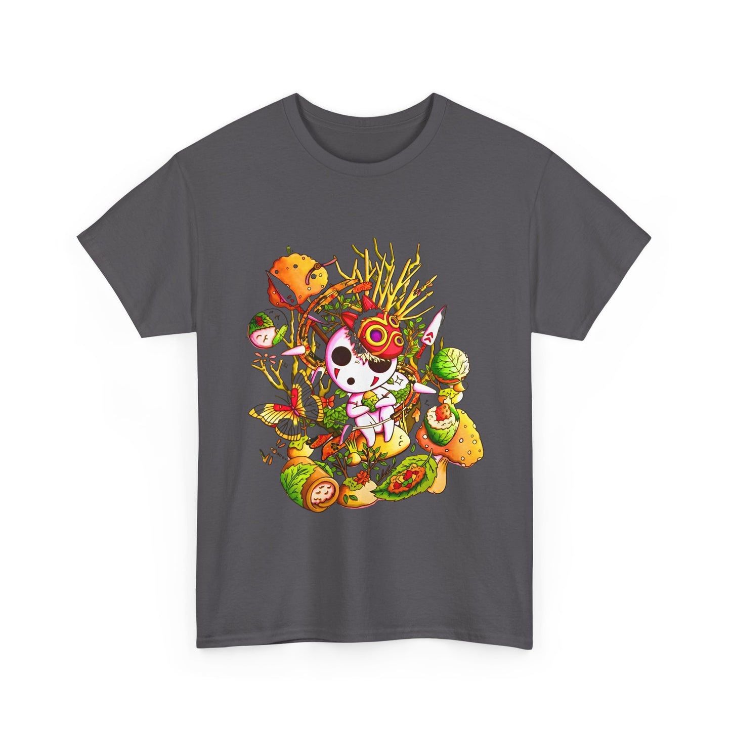 Kodama Picture Ghibli T-Shirt | 100% Cotton Princess Mononoke Anime Tee