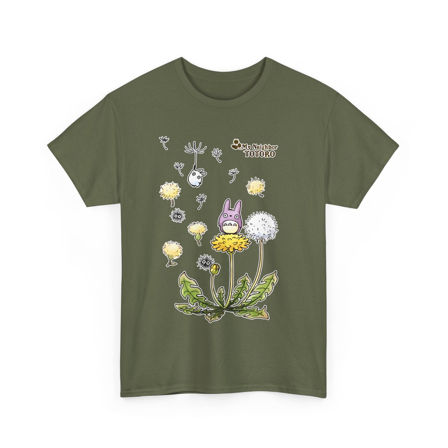 My Neighbor Totoro Woods T-Shirt – 100% Cotton Studio Ghibli Forest Anime Tee