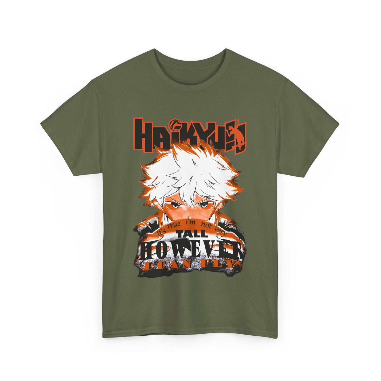 Haikyuu Anime T-Shirt – 100% Cotton Volleyball Team Shirt for Anime Fans