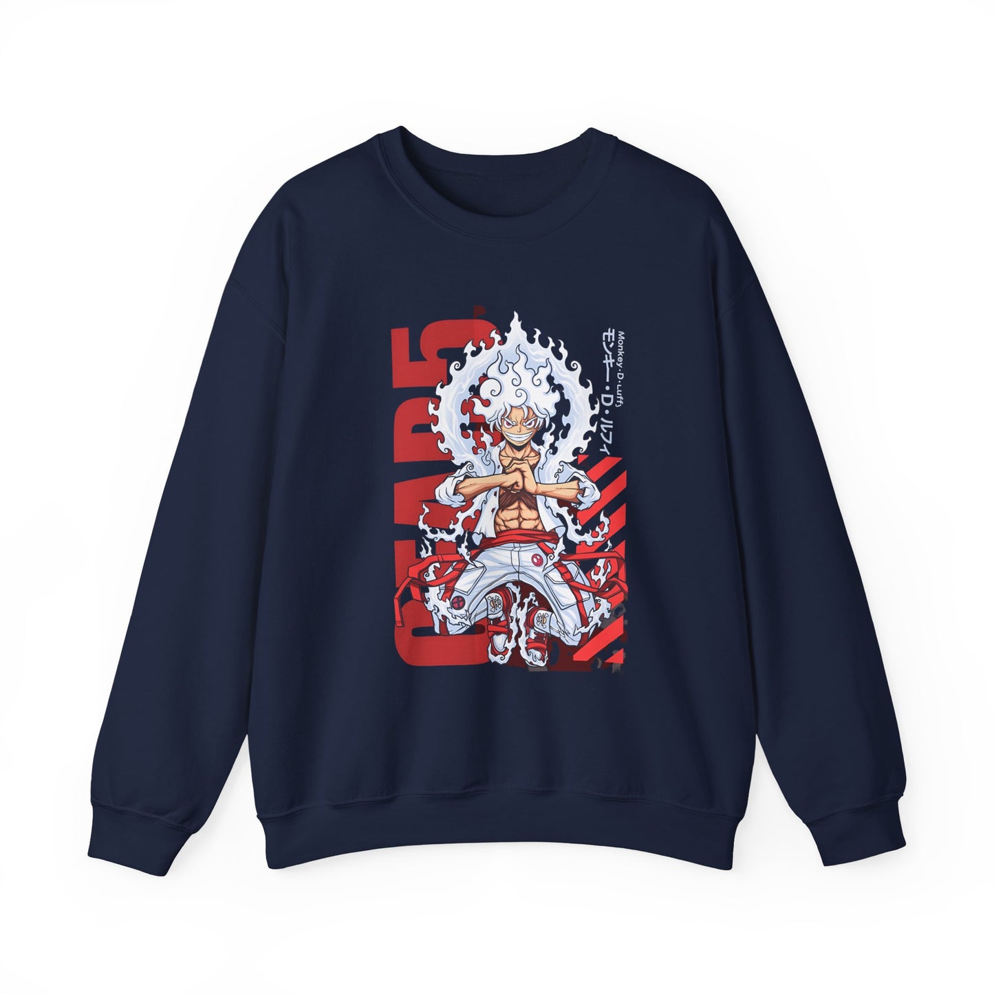 Monkey D. Luffy One Piece Sweatshirt – 100% Cotton Anime Pullover for True Fans