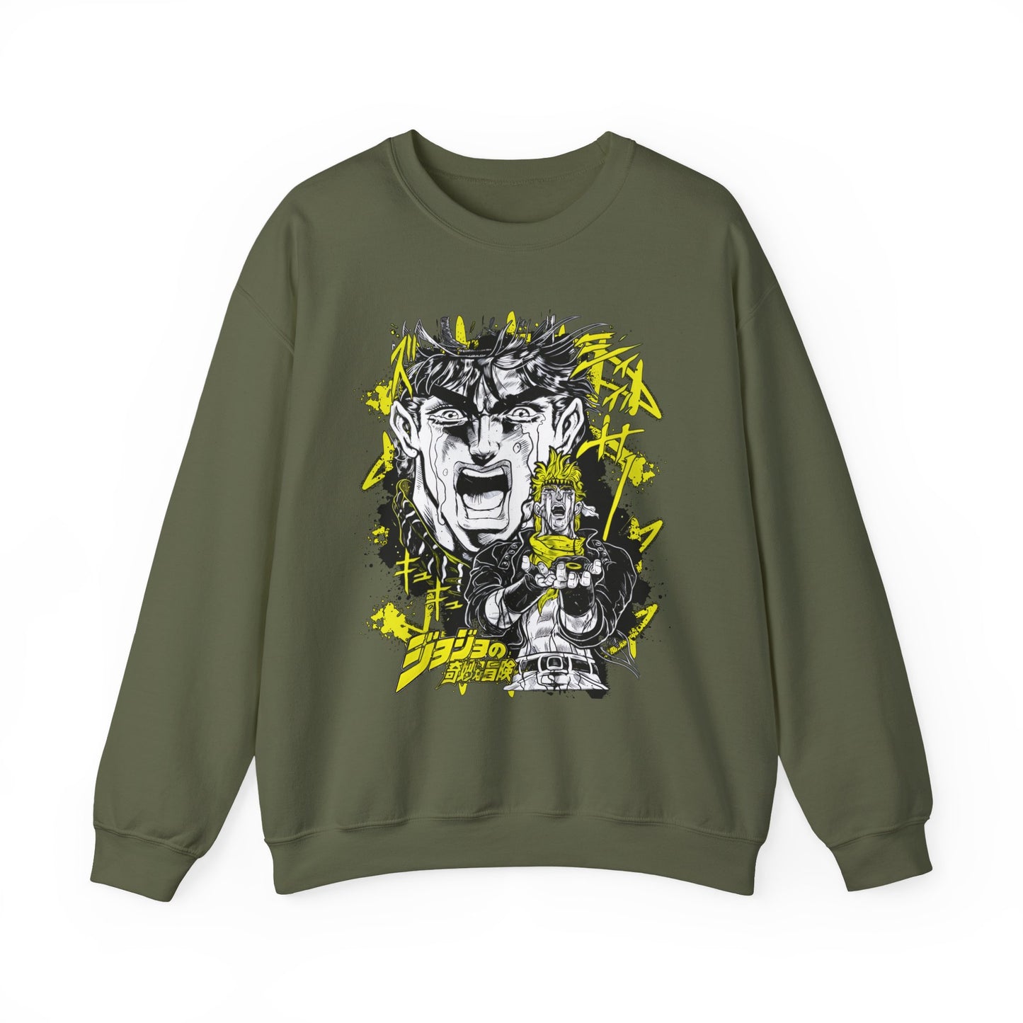 Joestar Sweatshirt – 100% Cotton JoJo’s Bizarre Adventure Pullover for Anime Fans