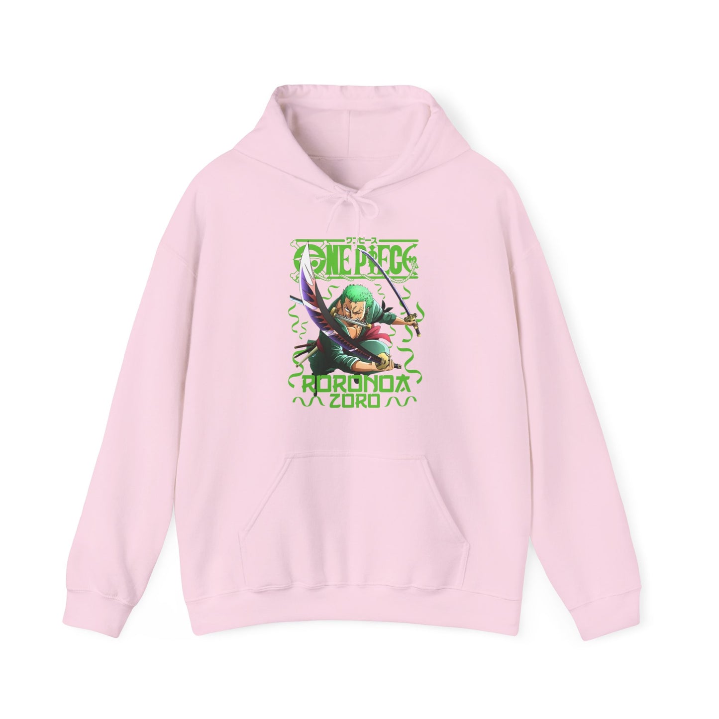 Roronoa Zoro Sword Hoodie – 100% Cotton One Piece Anime Hoodie for Fans