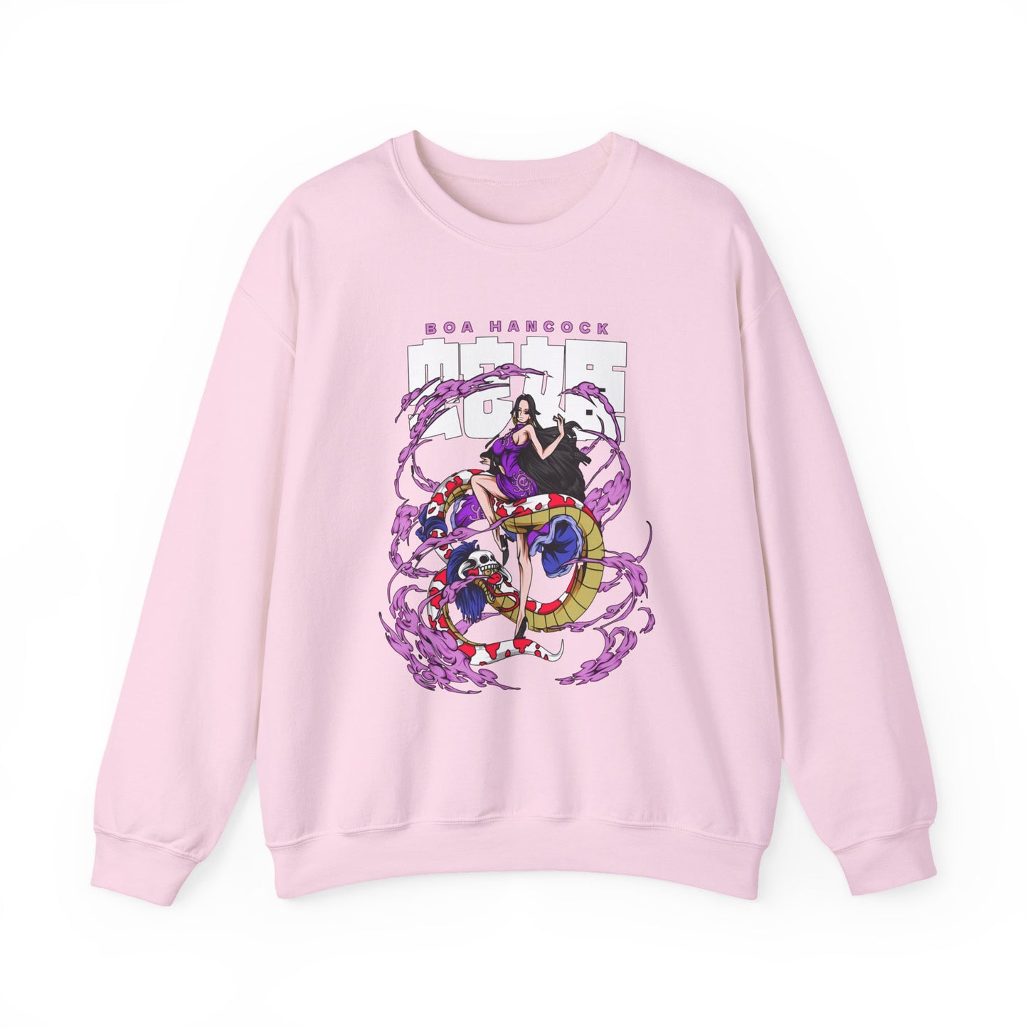 Boa Hancock Sweatshirt – 100% Cotton One Piece Anime Pullover for Fans