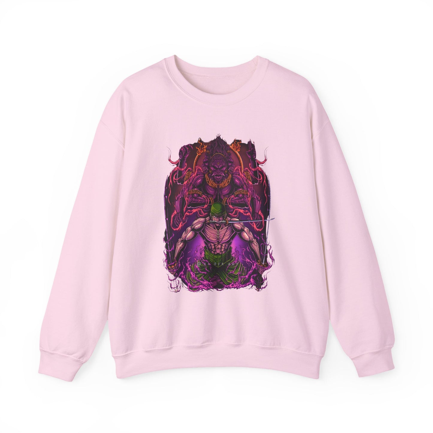 Roronoa Zoro Sweatshirt – 100% Cotton One Piece Anime Crewneck
