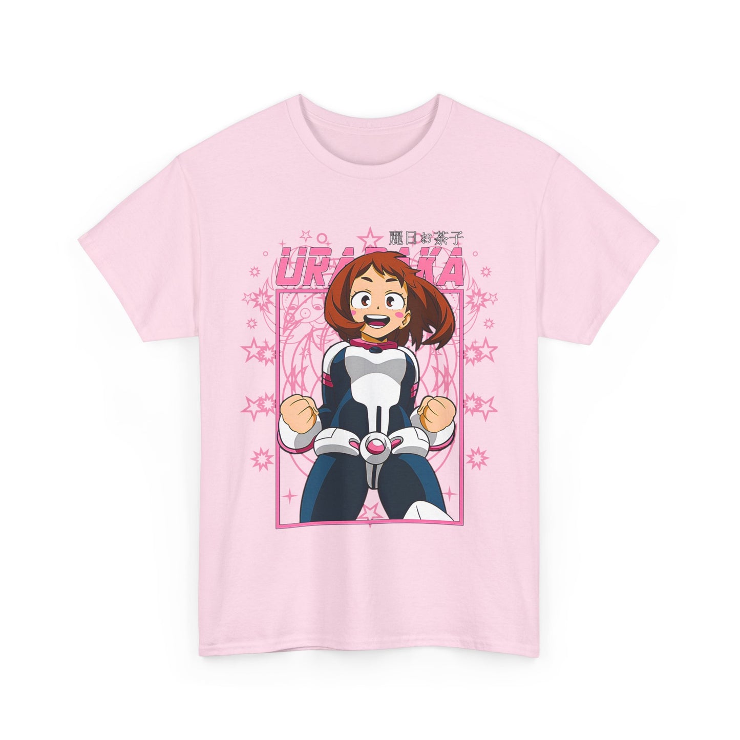 Ochaco Uraraka T-Shirt – 100% Cotton Gildan 5000 | My Hero Academia Anime Tee for Fans