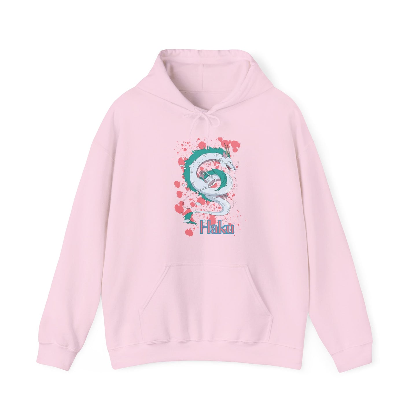 Haku Hoodie – 100% Cotton Spirited Away Dragon Hoodie | Studio Ghibli Anime Apparel