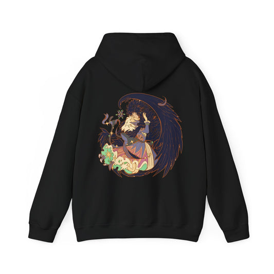 Howl’s Moving Castle Kiss Hoodie | 100% Cotton Back Print Anime Sweatshirt