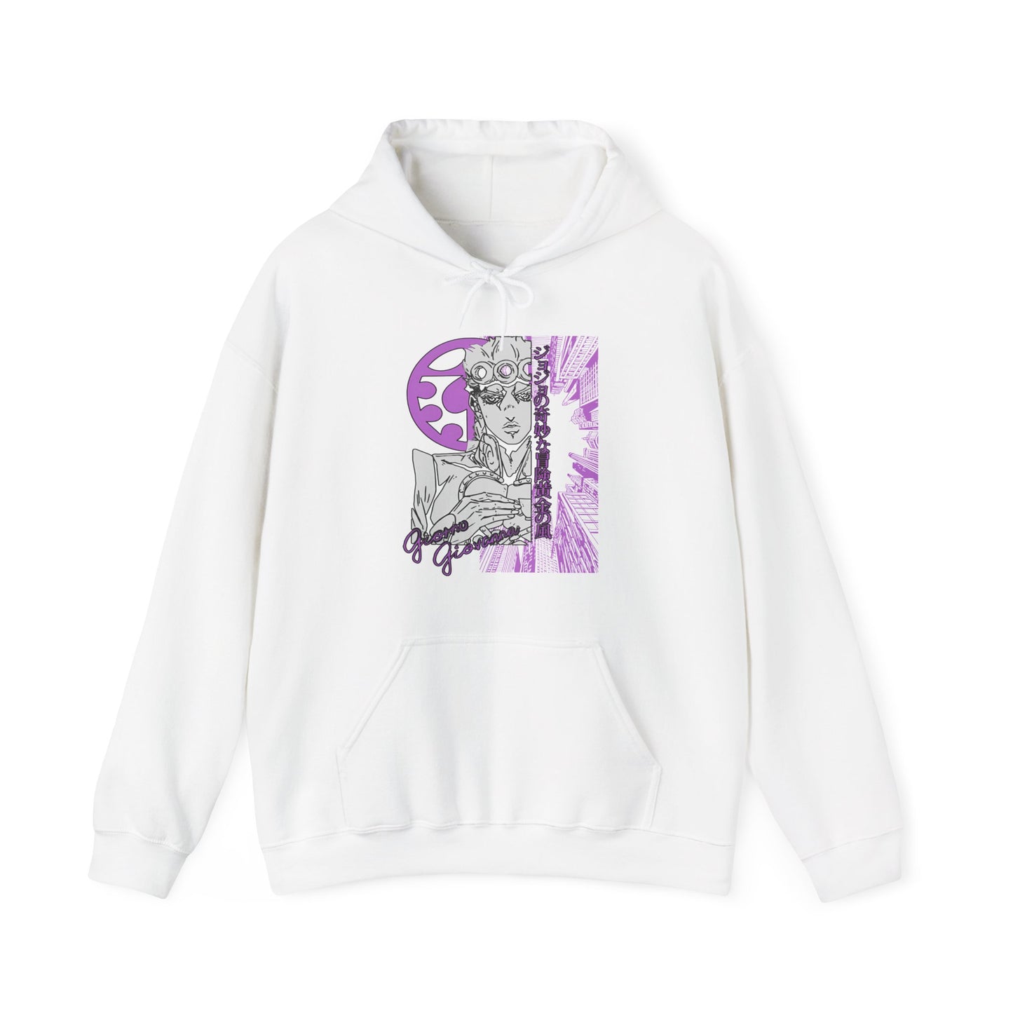 Giorno Giovanna Hoodie – 100% Cotton JoJo’s Bizarre Adventure Anime Streetwear