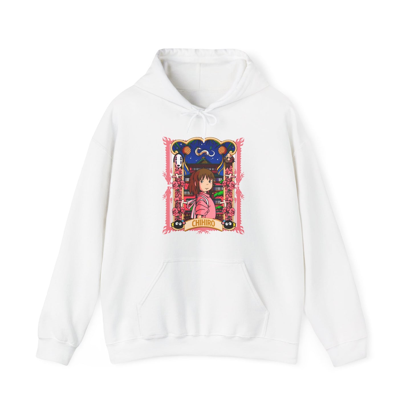 Spirited Away Chihiro Hoodie – 100% Cotton Studio Ghibli Hoodie for Anime and Ghibli Fans