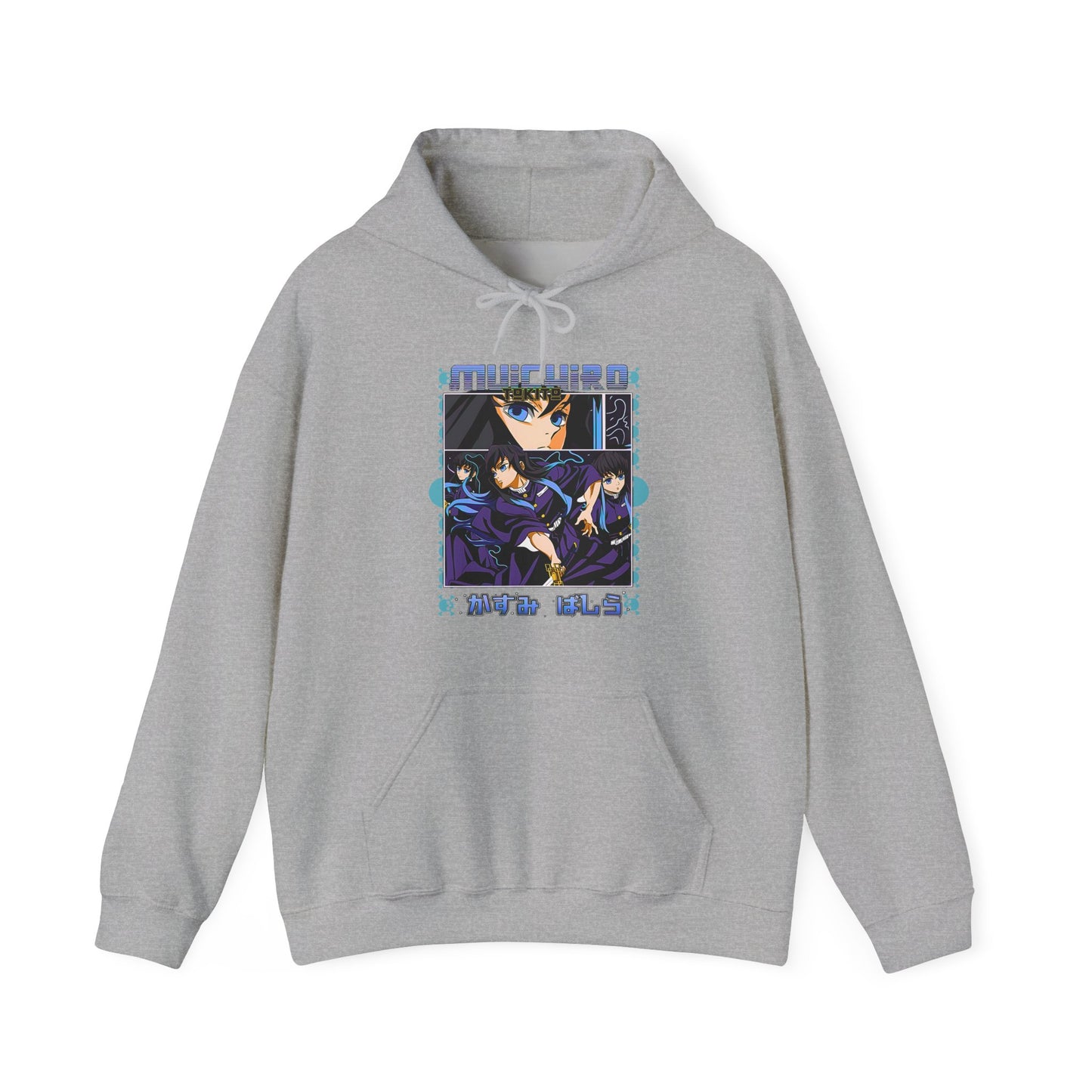 Muichiro Tokito Demon Slayer Hoodie – 100% Cotton Anime Hoodie for Mist Hashira Fans