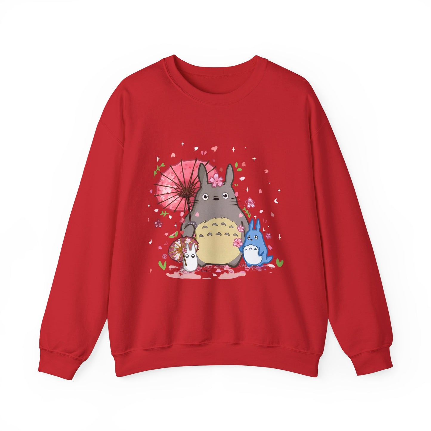 My Neighbor Totoro Studio Ghibli Sweatshirt – 100% Cotton Gildan 18000 Anime Pullover