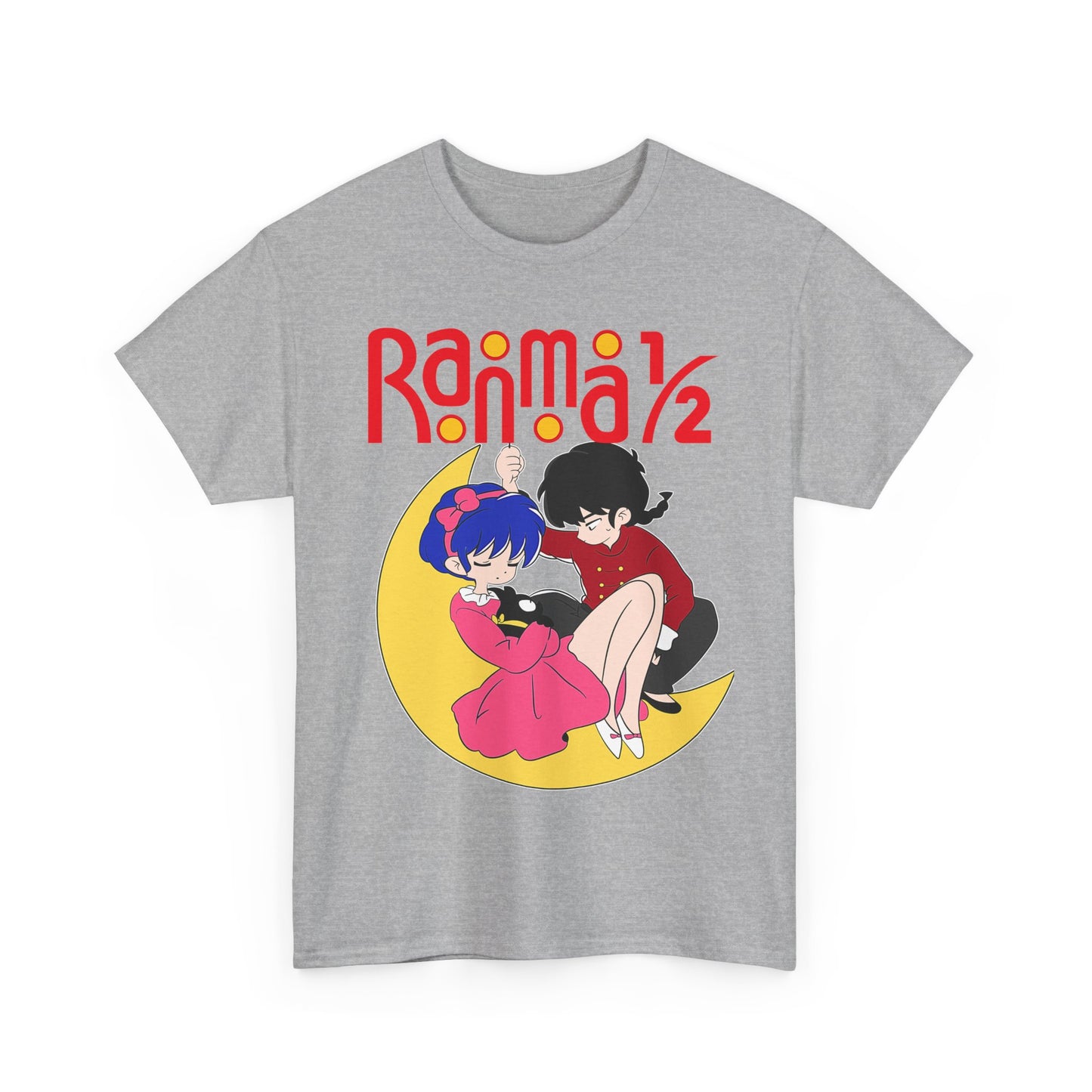 Ranma ½ Love T-Shirt – 100% Cotton Anime Tee Featuring Romantic Classic Art