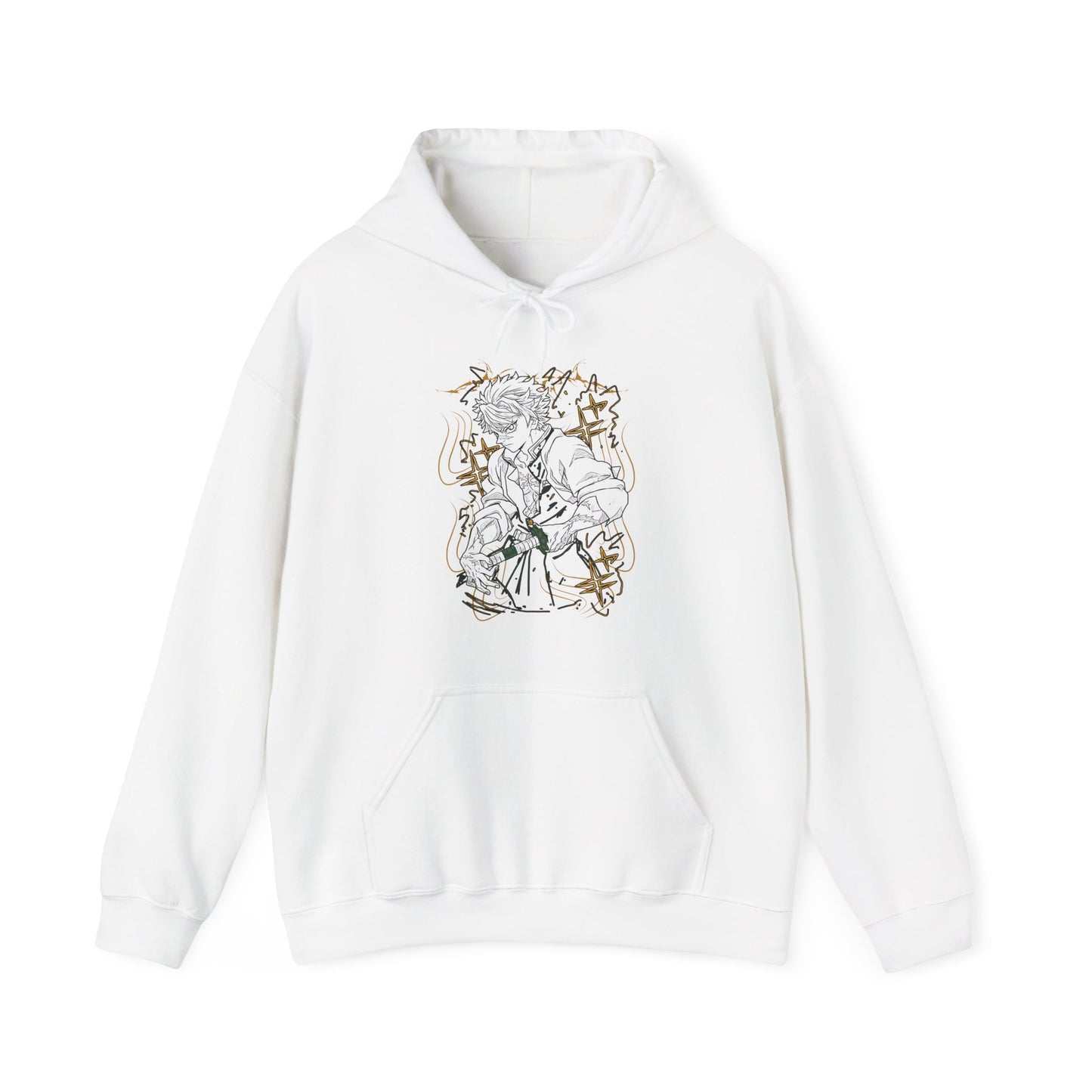 Sanemi Shinazugawa Demon Slayer Hoodie – 100% Cotton Anime Streetwear for Kimetsu no Yaiba Fans