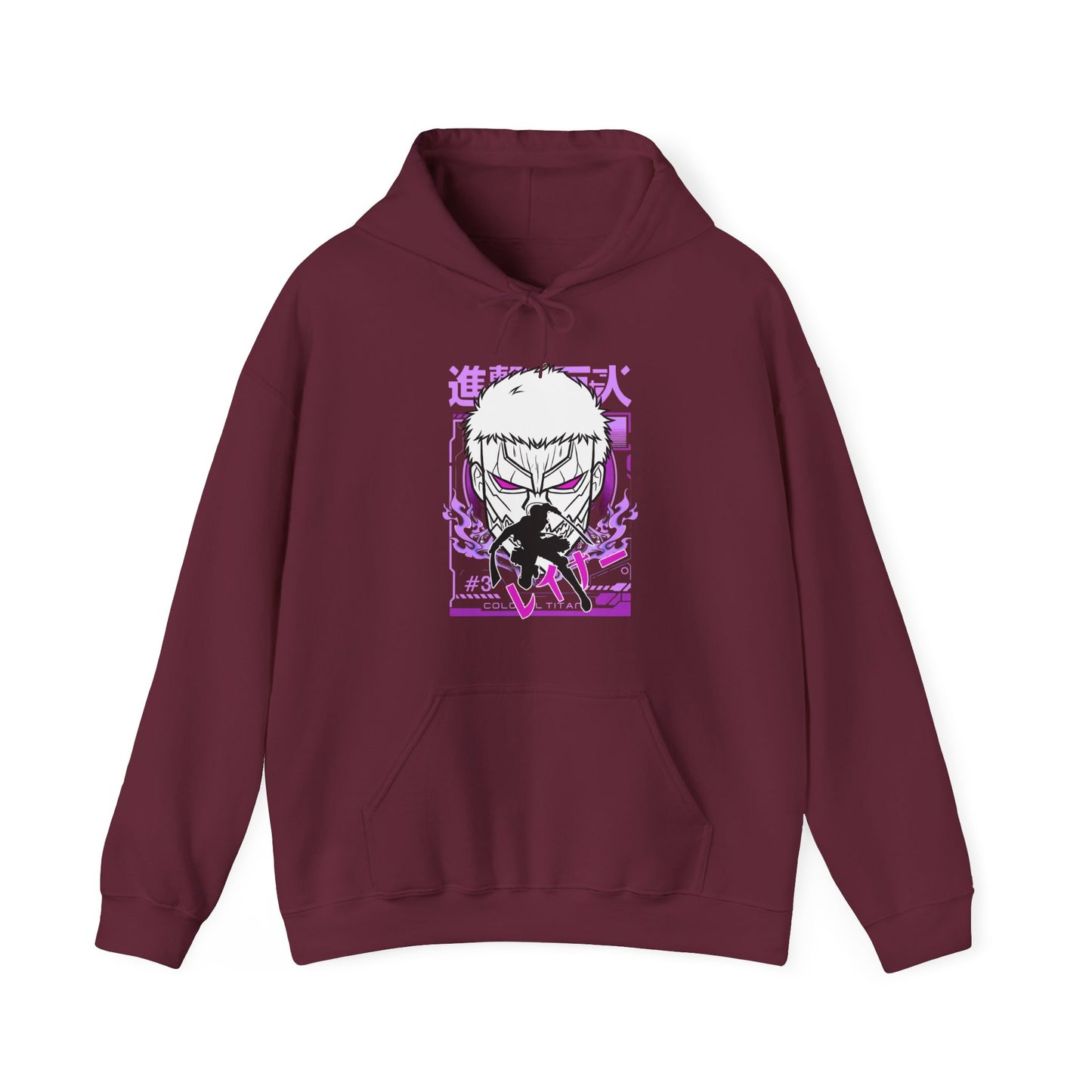 Reiner Braun Hoodie – 100% Cotton Attack On Titan Anime Hoodie for AOT Fans