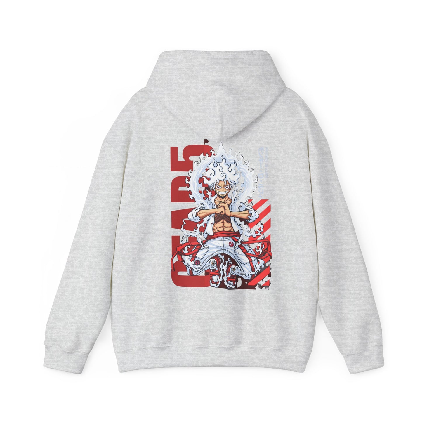 Monkey D. Luffy Back Print Hoodie – 100% Cotton One Piece Anime Streetwear