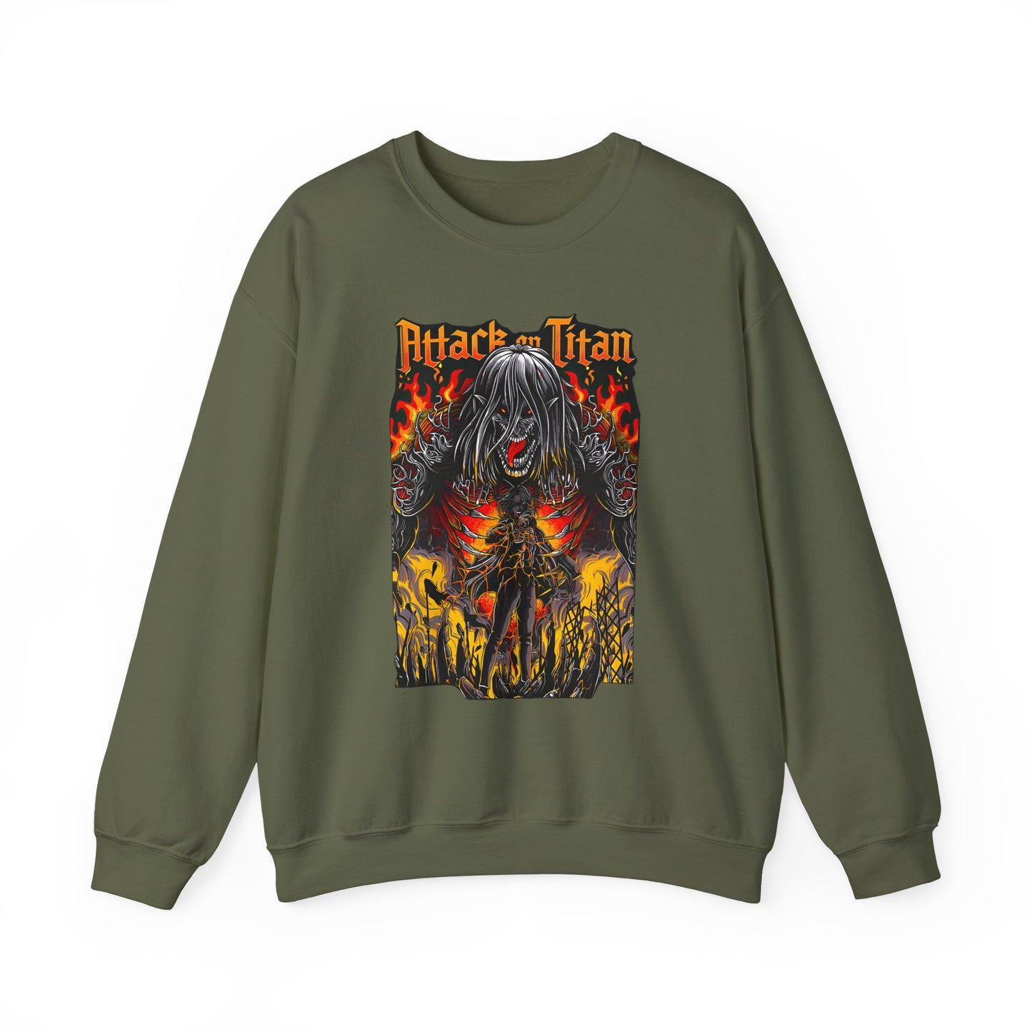 Eren Jaeger Sweatshirt – 100% Cotton Attack on Titan Anime Pullover