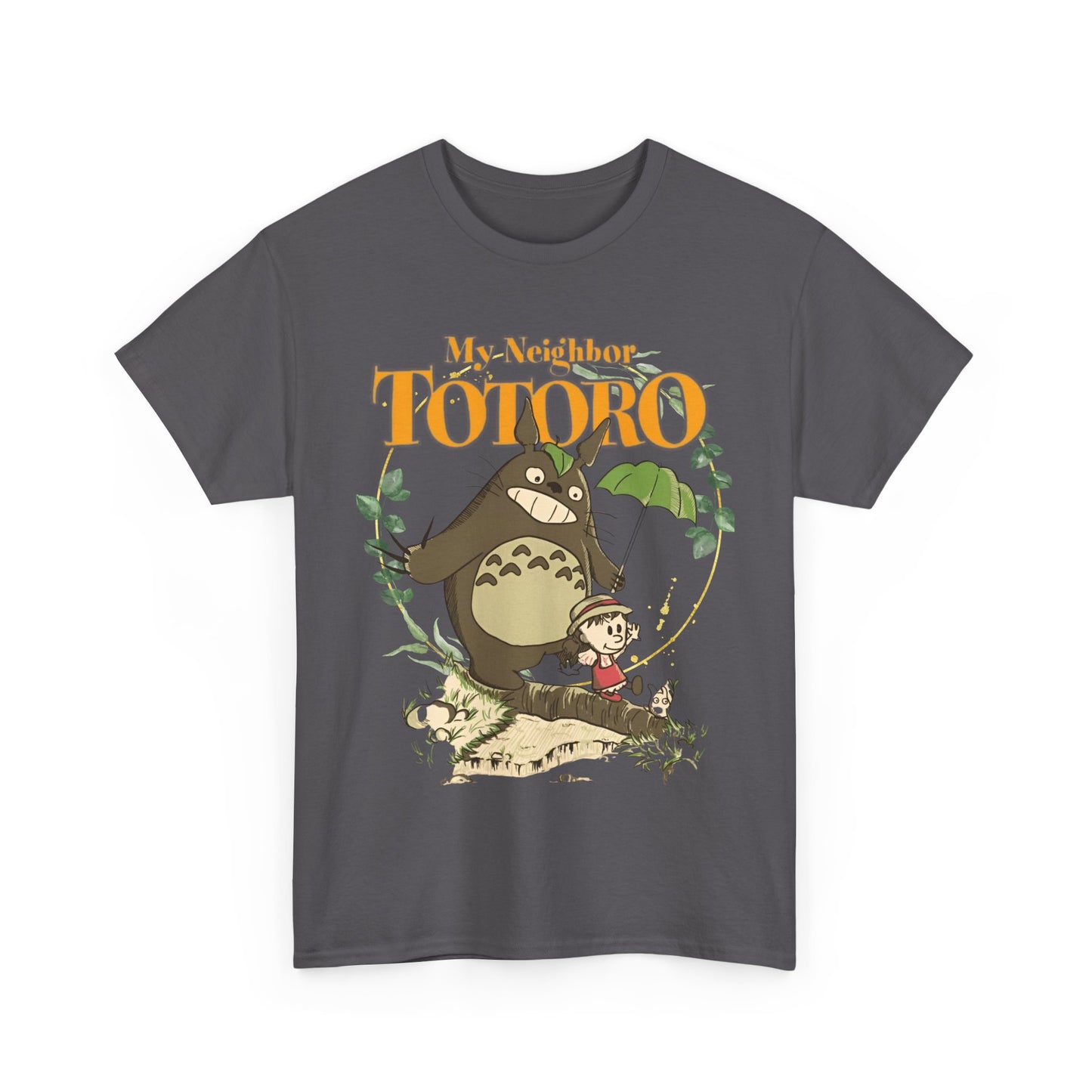 My Neighbor Totoro Cute T-Shirt 100% Cotton Studio Ghibli Tee
