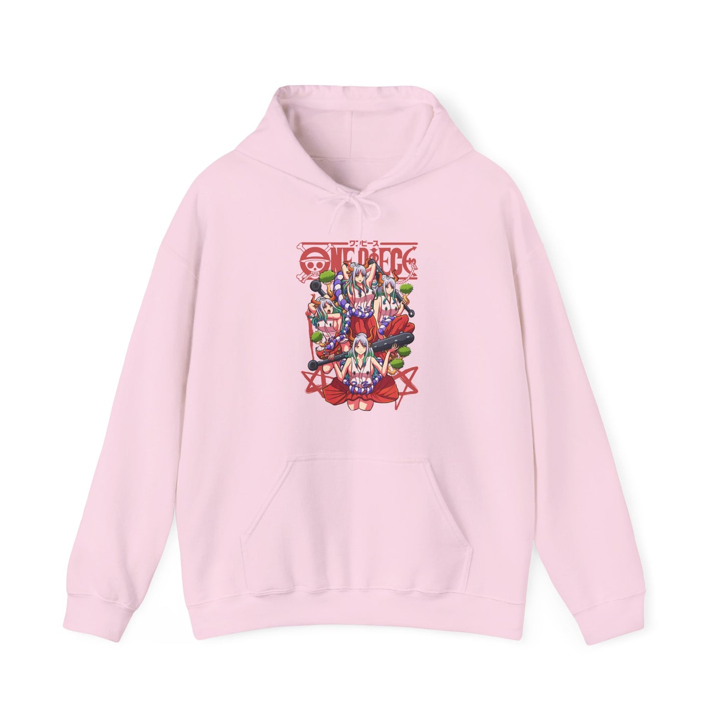 Yamato One Piece Hoodie – 100% Cotton Anime Hoodie for Wano Arc Fans