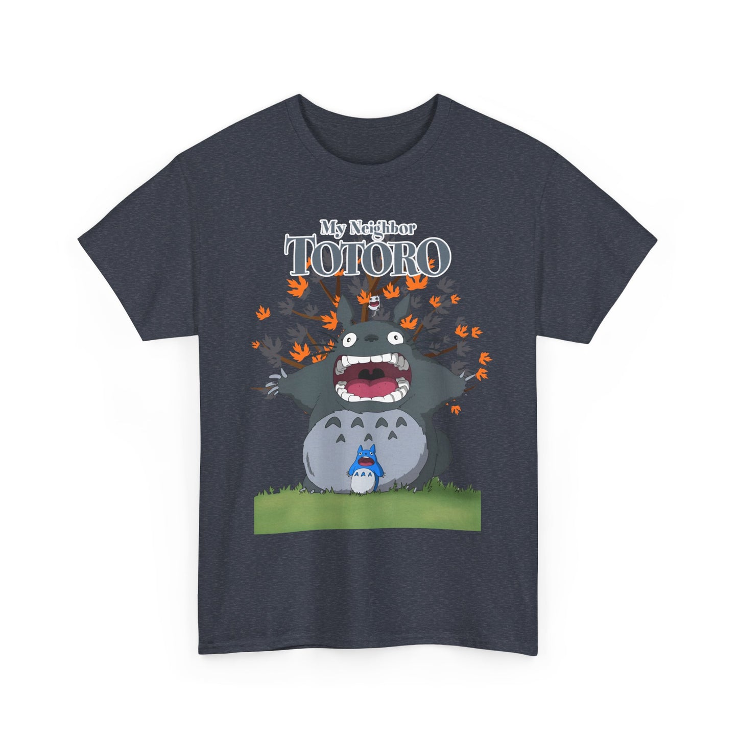 My Neighbor Totoro Scream T-Shirt 100% Cotton Studio Ghibli Tee