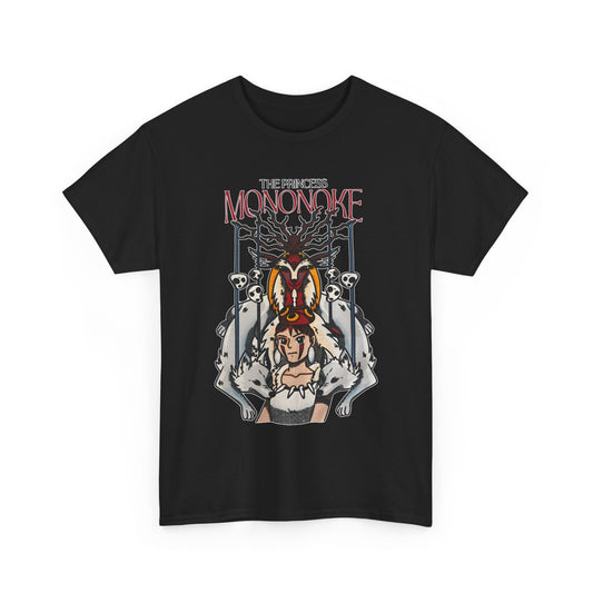 Princess Mononoke Ghibli T-Shirt 100% Cotton | Studio Ghibli Anime Art Tee
