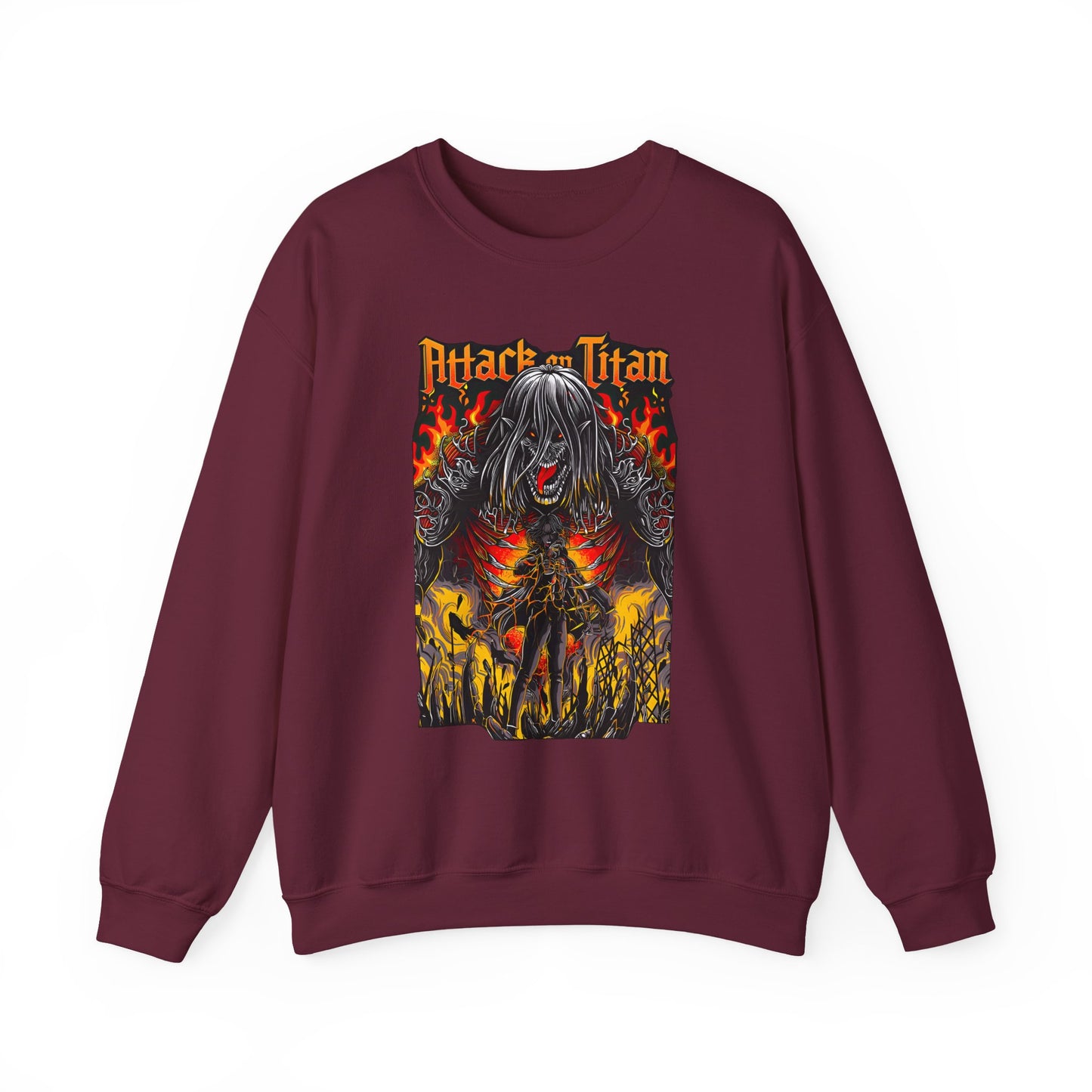 Eren Jaeger Sweatshirt – 100% Cotton Attack on Titan Anime Pullover