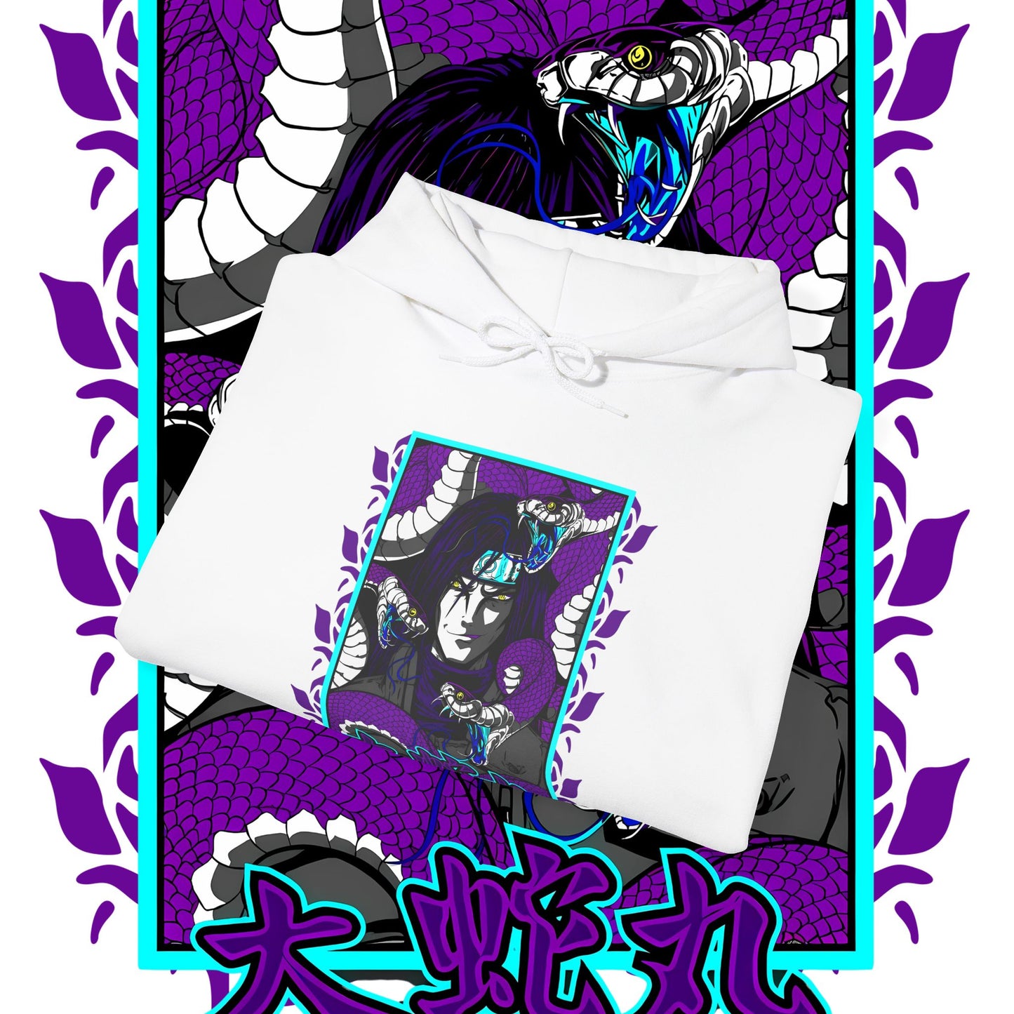 Orochimaru Naruto Hoodie | 100% Cotton Anime Streetwear