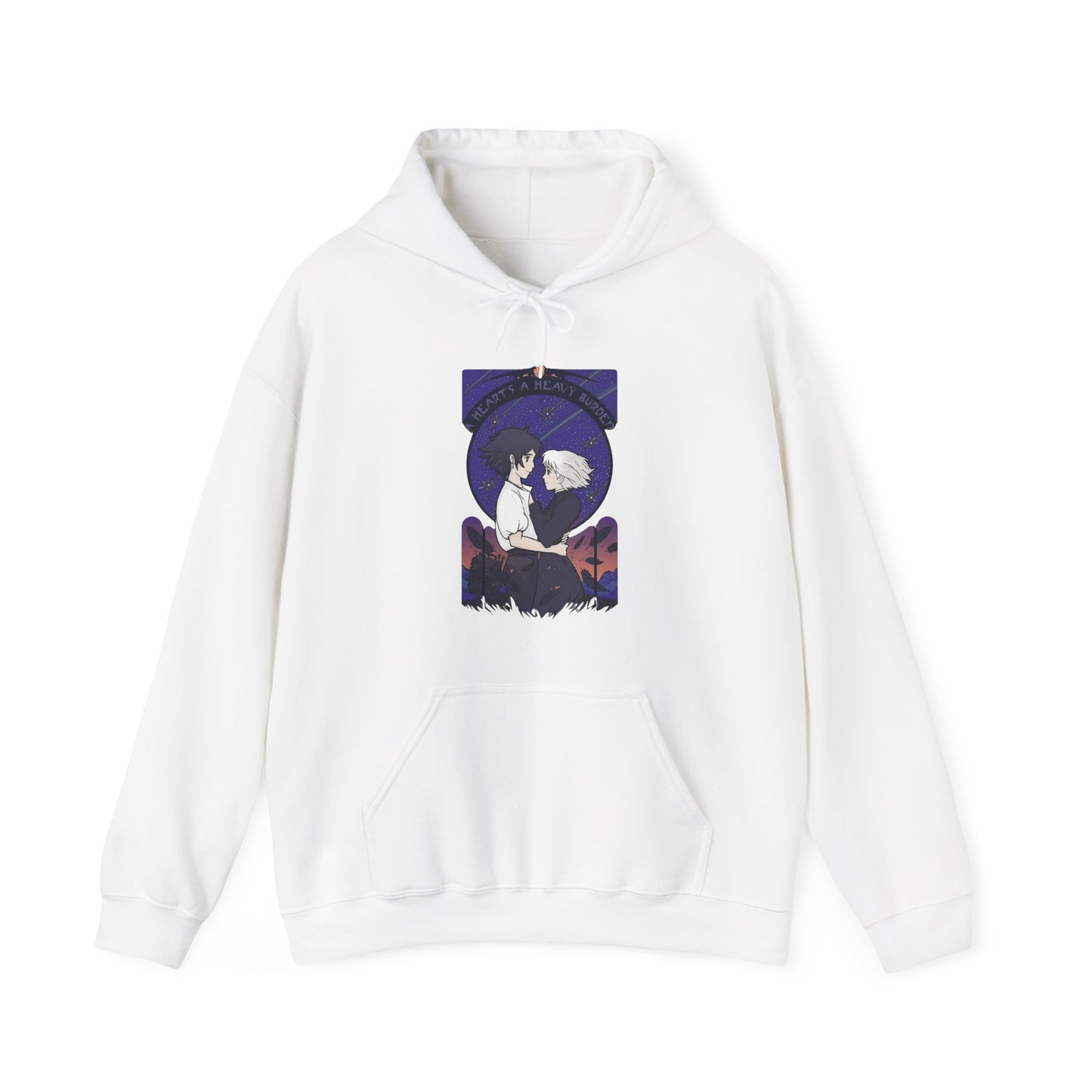 Howl and Sophie Couple Hoodie – 100% Cotton Studio Ghibli Hoodie from Howl’s Moving Castle