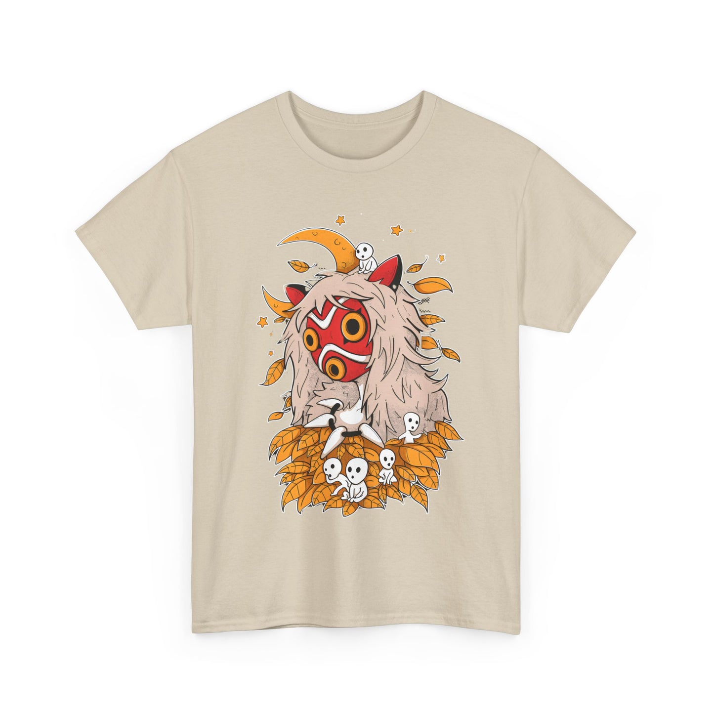 Kodama Princess Ghibli T-Shirt | Princess Mononoke Anime Cotton Tee