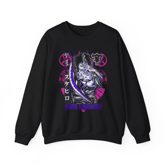 Yami Sukehiro Black Clover Sweatshirt – 100% Cotton Anime Pullover for True Fans