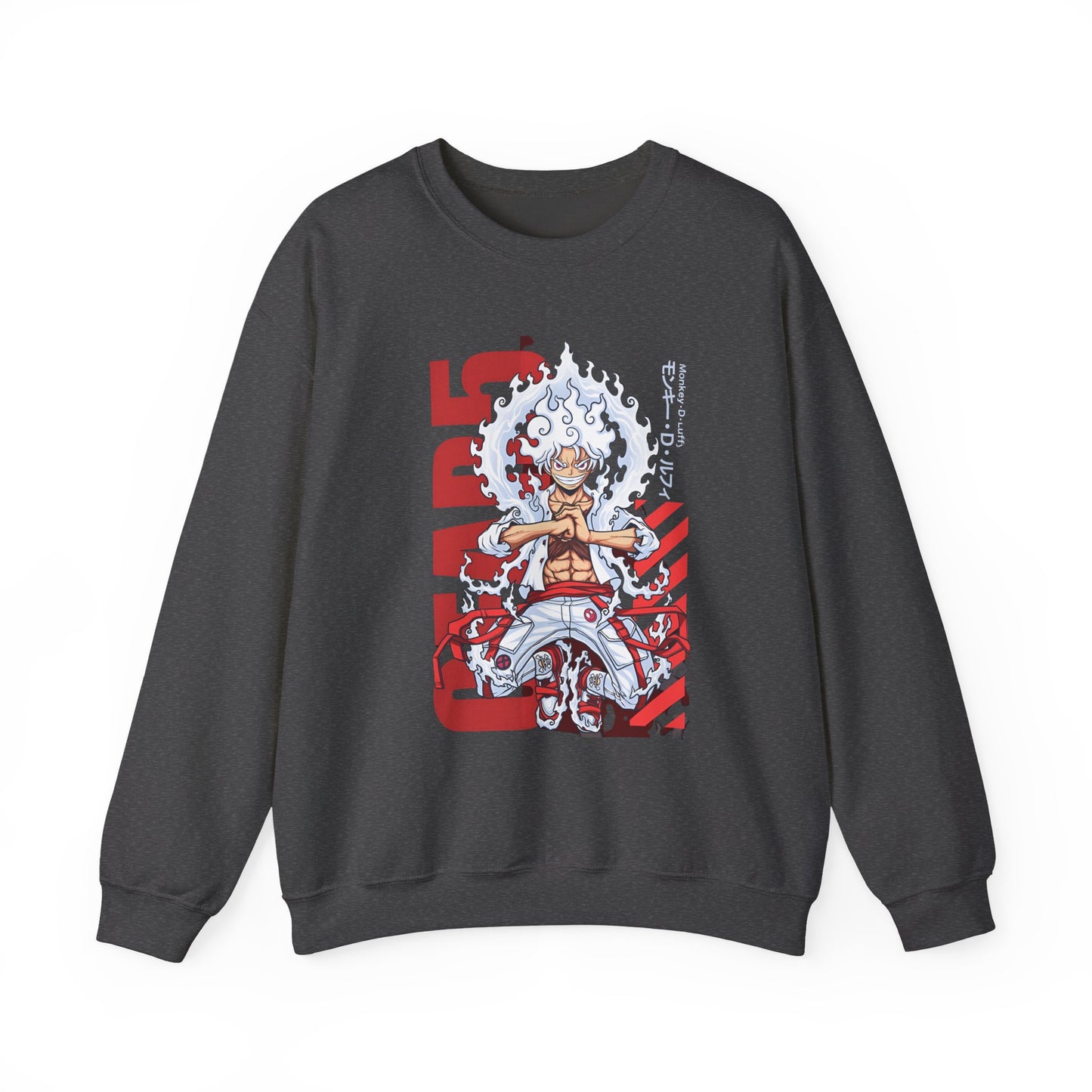 Monkey D. Luffy One Piece Sweatshirt – 100% Cotton Anime Pullover for True Fans