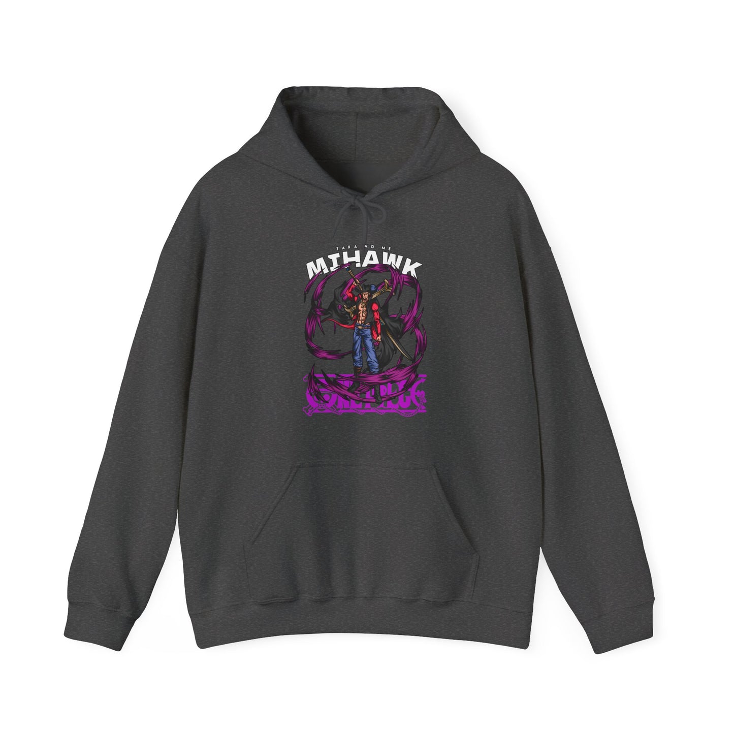 Dracule Mihawk One Piece Hoodie – 100% Cotton Anime Hoodie for Hawkeye Fans