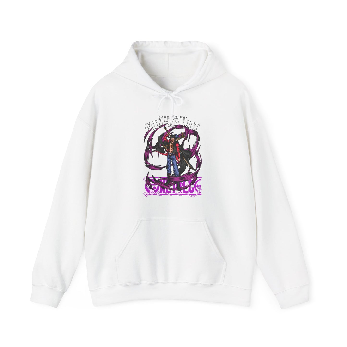 Dracule Mihawk One Piece Hoodie – 100% Cotton Anime Hoodie for Hawkeye Fans