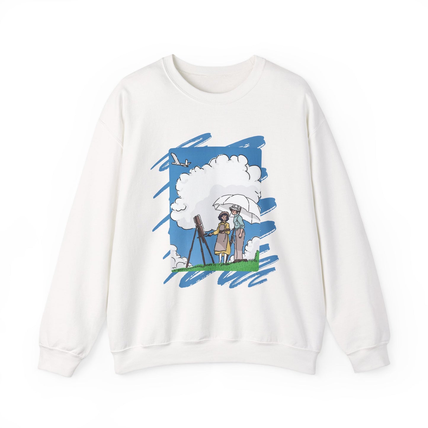 The Wind Rises Studio Ghibli Sweatshirt – 100% Cotton Cozy Anime Pullover for Ghibli Fans