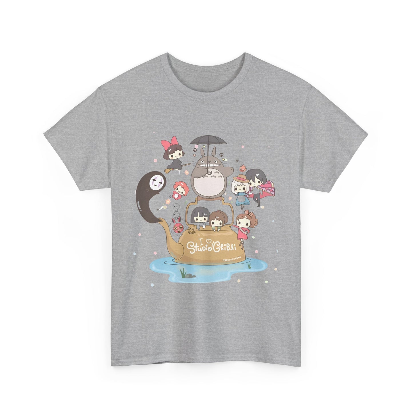 Ghibli Characters T-Shirt – 100% Cotton Studio Ghibli Anime Tee