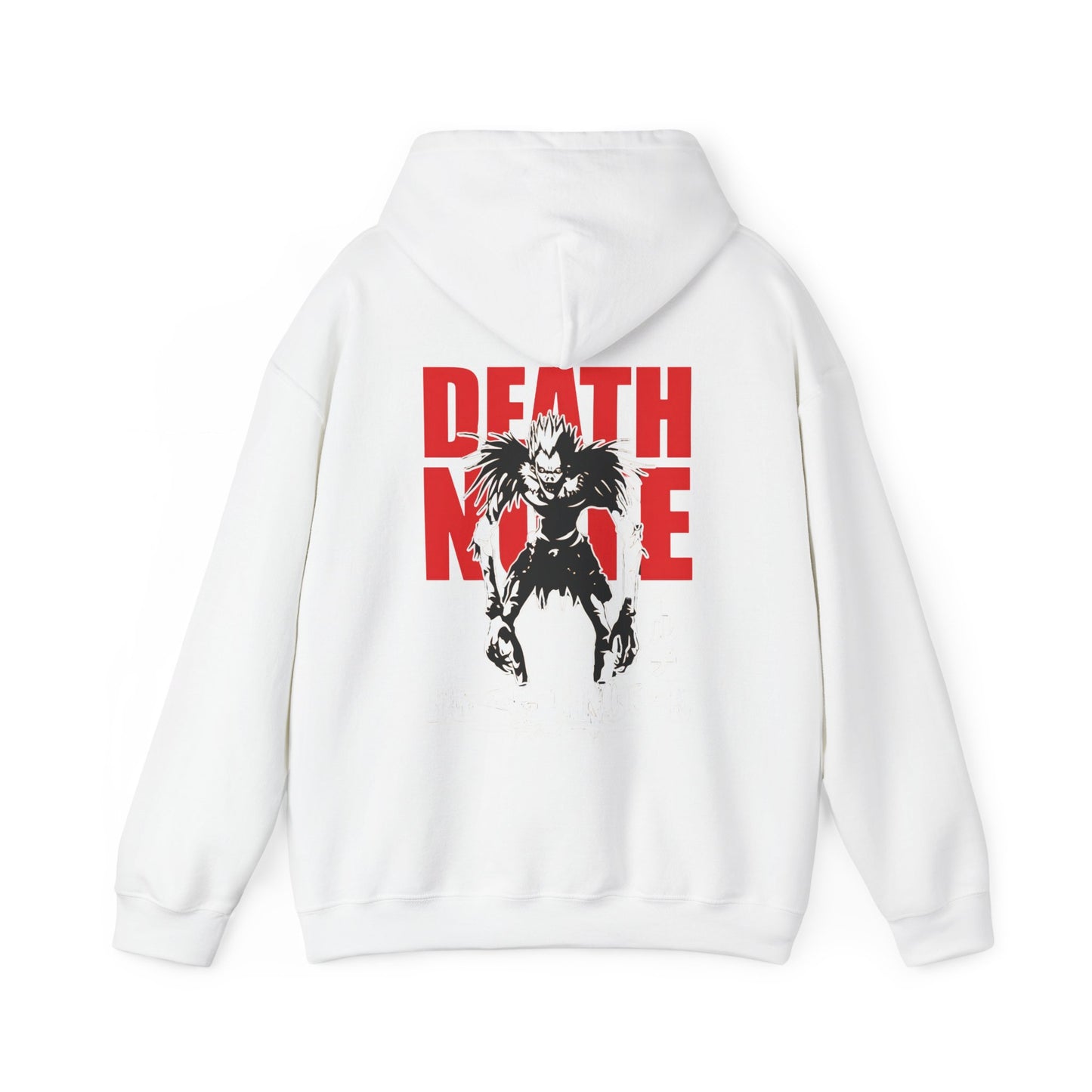 Ryuk Shinigami Death Note Back Print Hoodie – 100% Cotton Anime Sweatshirt for Dark Aesthetic Fans