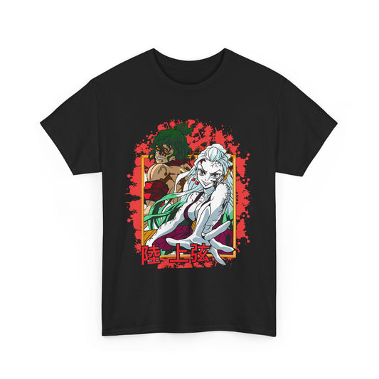 Daki Gyutaro Demon Slayer T-Shirt – 100% Cotton Anime Tee for Upper Moon Fans